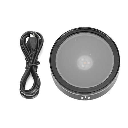 LED-jalusta, kristalli, musta, litteä kosketus, monitoiminen, värikäs valkoinen valo, 3D-sisäkaiverruslaserjalusta (FMY)