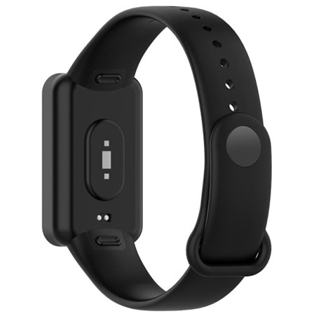 Xiaomi Redmi Smart Band Pro silikoninen ranneke - Musta