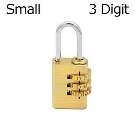 Numero Salasana Lukko Yhdistelmä Riippulukko SMALL3 DIGIT 3 DIGIT