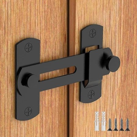 180 Graders Vridbar Skjutdörrlås För Privatliv - Säkra Lås Och Spärrar För Skjutdörrar