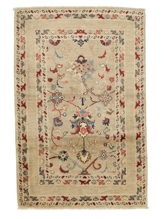 Kazak Fine Rug Oriental Orange/Brown (Wool, Afghanistan)
