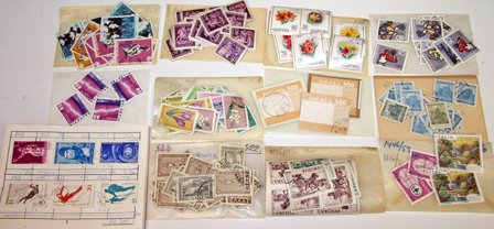 Øst-europa - Dubletsamling i 5 kartotekskasser