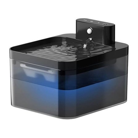 Rojeco Trådlös 2,2 L smart fontän/dricka för husdjur