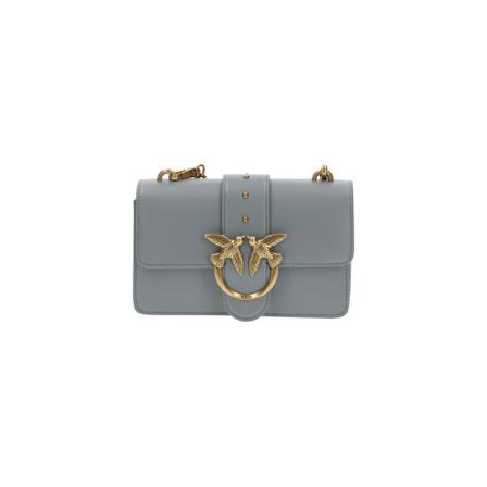 Pinko Shoulder Tas , Grijs , Dames , Maat: ONE Size Schoudertassen