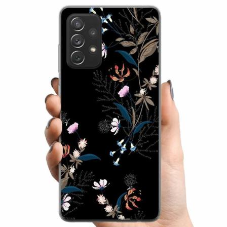 Samsung Galaxy A52 5g Tpu Mobilskal Blommor