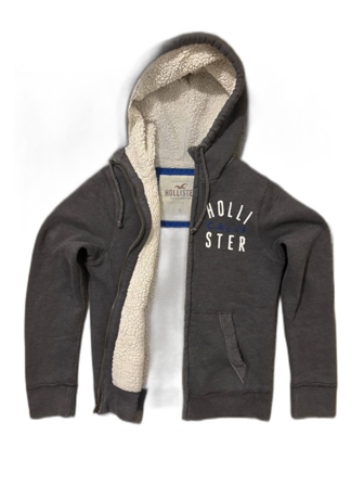 Vintage Hollister Fodrad Zip Hoodie