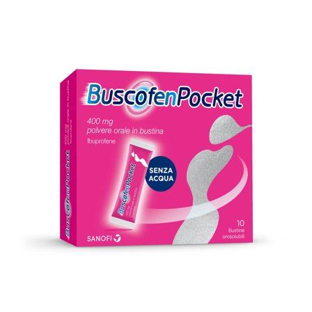 BuscofenPocket 400mg Con Ibuprofene Analgesico Contro Dolori Da