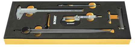 Ironside 100286 Verktøysett 5 deler, Måleinstrumenter