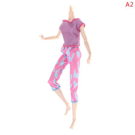 1 Set Outfit Casual Modekläder För 30 Cm Docktillbehör