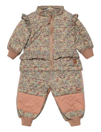 Thermal+ Girls Set Aop Outerwear Thermo Outerwear Thermo Sets Monivärinen/Kuvioitu Mikk-Line