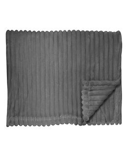 Fleecepläd Baloo 130x170 cm Mörkgrå - Redlunds