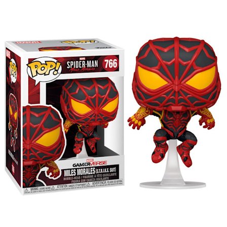 POP-figur Marvel Spiderman Miles Morales S.T.R.I.K.E.-dragt