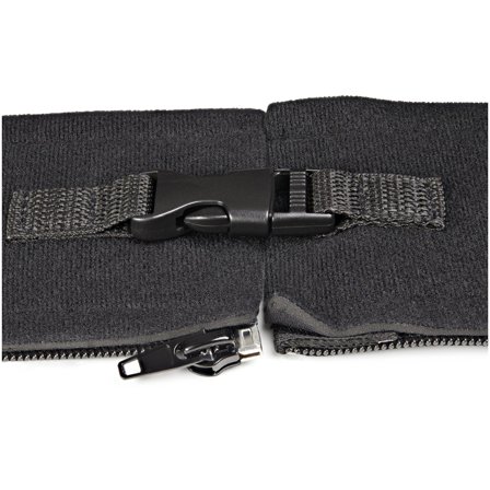 StarTech 40" (1m) Neoprene Cable Management Sleeve with Zipper & Buckle, 1.2" (3cm) Diameter, Computer/PC Power/Network/AV Cord Cover/Manager,
