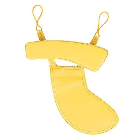 1/2-2/4 Fiolin Skulderstøtte Kinnstøtte Saueskinn Kinnstøtte Skulderpute (1 stk, gul)