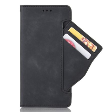 Zenfone 8 Plånboksfodral Pu-läder 6-fack Winston V3 Svart