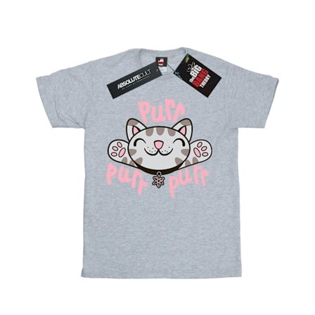 Big Bang Theory Girls Soft Kitty Purr Bomull T-shirt 9-11 år