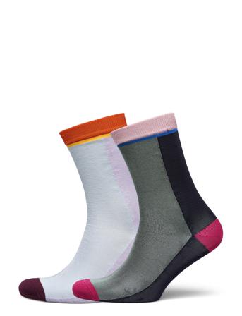 Tony Reina Sock 2 Pack Lingerie Socks Regular Socks Multi/mønstret Becksöndergaard