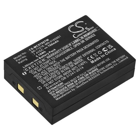 Batteri for Toveis-radio for Cobra LI3900, LI3950, LI4900 osv.