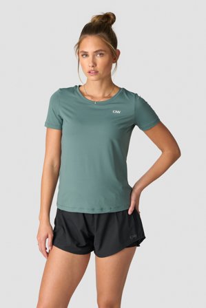 Training T-shirt Wmn Dark Sage Green