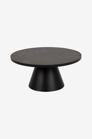 NORDFORM - Sofabord Solen, diameter 85,7 cm - Sort - Sofaborde - Fra Homeroom