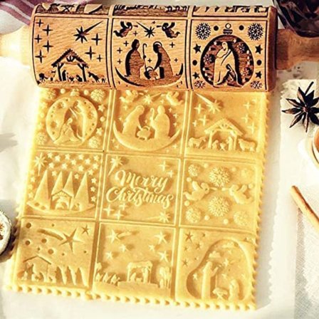 Julekjevle med mønster