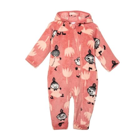 Moomin Tulips overalls baby pink