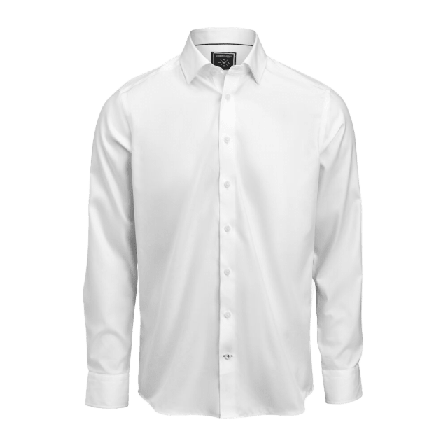 J.Harvest & Frost Bb60 Twill Never Iron Slim Skjortor Herr Vit XS 35/36