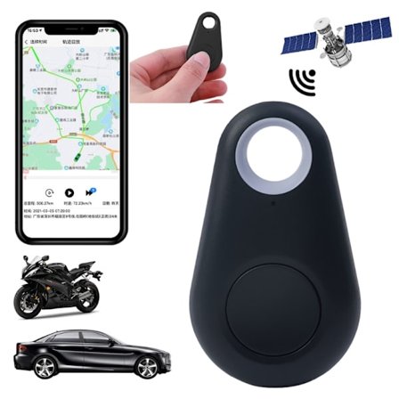 Mini GPS-spårare Smart Locator Anti-förlustenhet GPS-lokaliserare Mobilnycklar Husdjur Hund Husdjur Barn Hittare