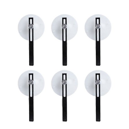 6-pack TV-sidobordsfäste Clip LED LCD TV-skärm Avtagare Reparationsverktyg Silikon Vakuumsugkopp