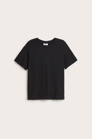 Kappahl | T-shirt Czarne 122/128 | Czarne