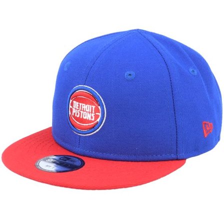 New Era - NBA Blå snapback Keps - Kids Detroit Pistons My 1St 9FIFTY Royal/Red Strapback @ Hatstore