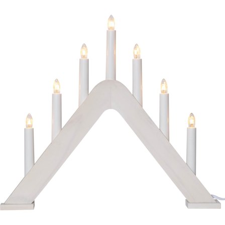 Star Trading - Adventstake Jarve 241-68-1 Hvit