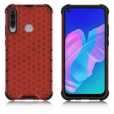 Bofink Honeycomb Huawei P40 Lite E kuoret - Punainen Red