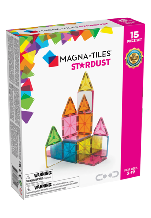 Magna-Tiles MAGNA-TILES Stardust 15 delar Byggsatser Unisex Flerfärgad ONESIZE
