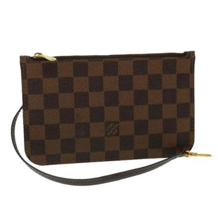 Louis Vuitton Vintage, Pre-owned Canvas louis-vuitton-bags Bruin, Dames, Maat:ONE Size