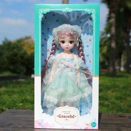 Magisk Barbie-docka - 30 cm sött skoj för små prinsessor