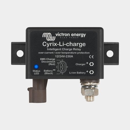 Relais voor acculader voor lithiumbatterijen Victron Cyrix-Li-Charge 12 / 24V, 230 A