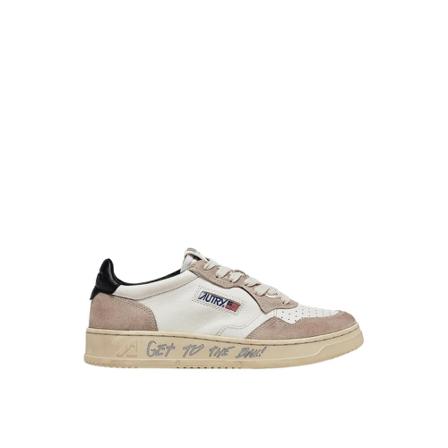 Autry, Sneakers Beige, Heren, Maat:45 EU,leer