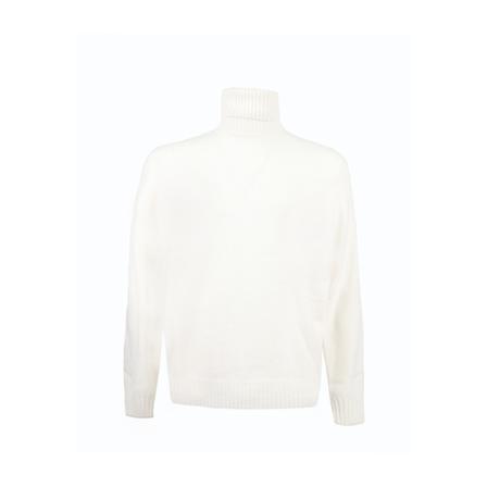 Brunello Cucinelli, Turtlenecks Wit, Heren, Maat:M