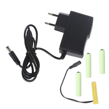 6V LR3 AAA Dummy Batteri AAA Batteri Eliminatorer Kabel Byt 4st 1,5V AAA batterier för LED Light Toy Fjärrkontroll