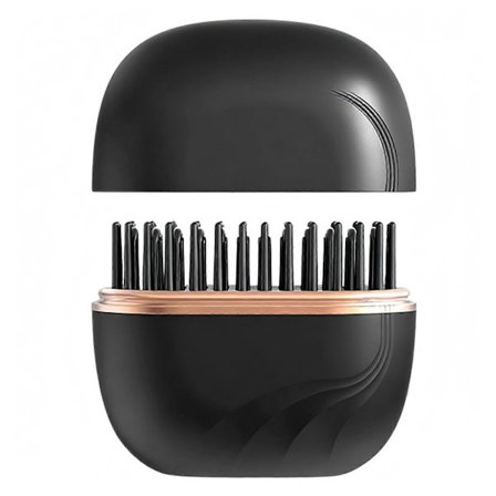 Trådløs glattebørste i rejsestørrelse til kvinder, ledningsfri, letvægt, rejsevenlig, rejse essentiel_Specialtilbud