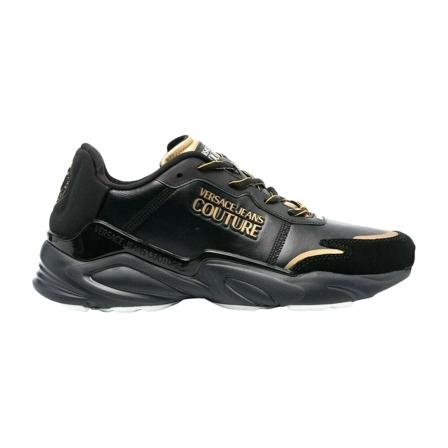 Versace Jeans Couture Sneakers , Zwart , Heren , Maat: 43 EU