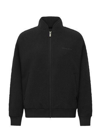 Bounce Pile Jacket Black Röhnisch