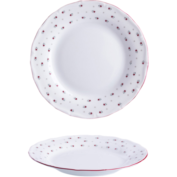 Flat tallerken G. Benedikt Ver