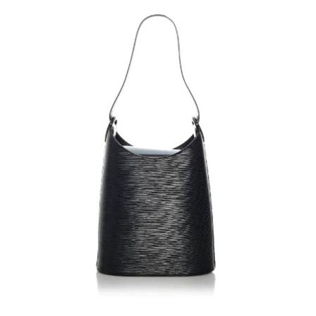 Louis Vuitton Vintage, Pre-owned Leather louis-vuitton-bags Zwart, Dames, Maat:ONE Size