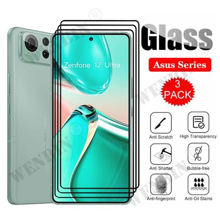 3 st Härdat Glas För Asus Zenfone 12 11 Ultra Full Cover Skärmskydd För Asus Rog Phone 9 8 Pro FE