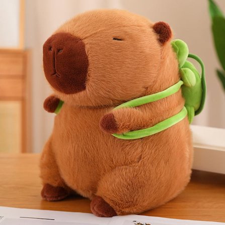25-60 cm Cute Capybara Plys Legetøj Simulering Capibara Fluffty Dukke Internet Berømthedsdyr Blødt udstoppet legetøj Værelse Dekoration Børnegave