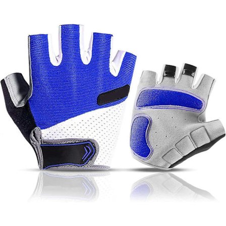 Roningshandsker Fingerløse Mænd Kvinder Fiskeri Kajakroning Padling Vandring Sejlads Roningshandsker (M) LGL blå[YD]