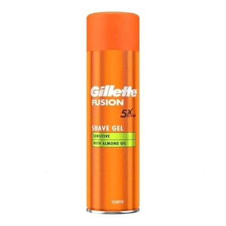 Gillette Fusion Sensitive Skin Hydra Barbergel 200 ml