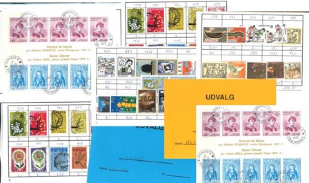 EUROPA CEPT- Dubletpakke med ufyldte udvalgshæfter - Postfrisk og/eller stemplet